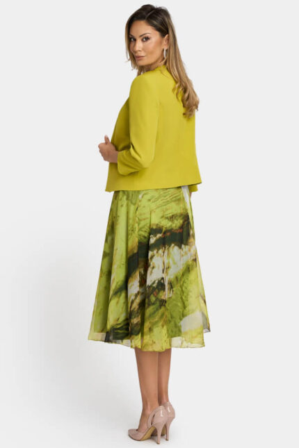 costum elegant cu rochie