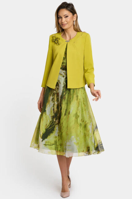 costum verde kiwi